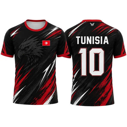 BHS - TUNISIA World Cup 2026 Flag Quick Dry Soccer Jersey Unisex Sports Tee Fans Gift