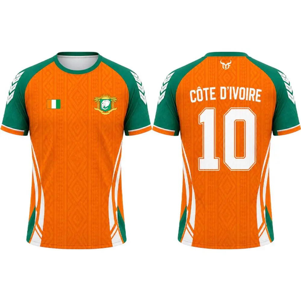 BHS - Ivory Coast World Cup 2026 Flag Quick Dry Soccer Jersey Unisex Sports Tee Fans Gift