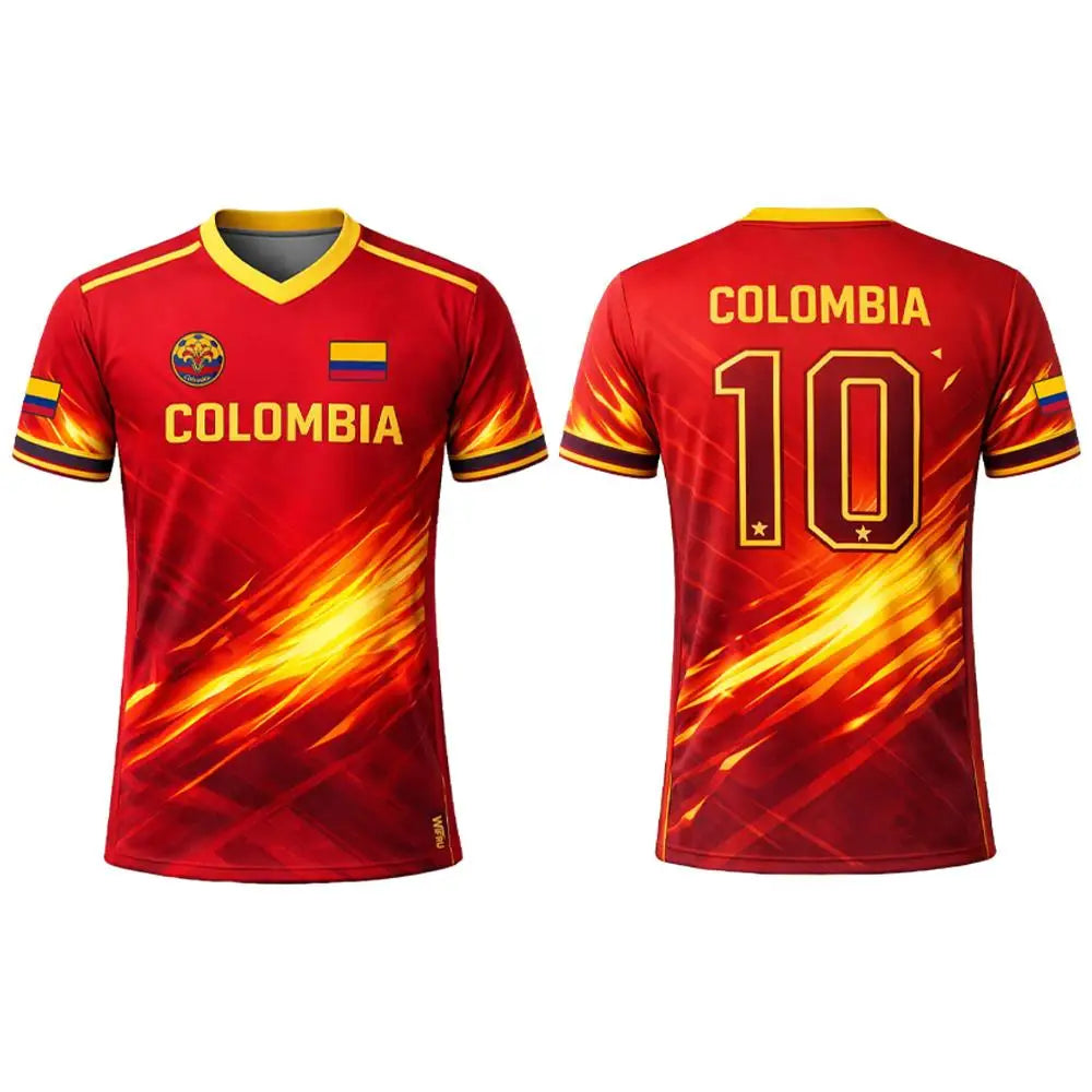 BHS - COLOMBIA World Cup 2026 Flag Quick Dry Soccer Jersey Unisex Sports Tee Fans Gift New Style