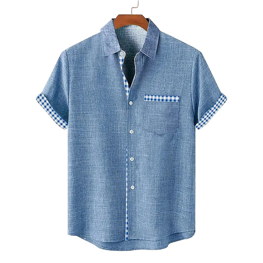 BHS - Classic Business Summer Shirt , Breathable Elegant Style