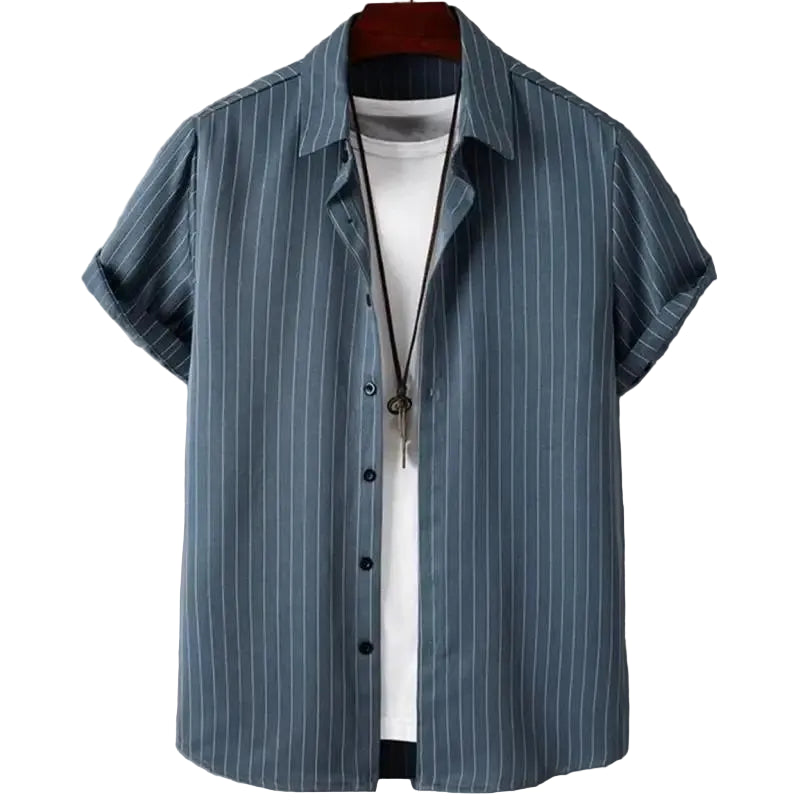 BHS - Premium Oversized Hawaiian Shirt – Full Stripe Summer Edition with more wonderful colors