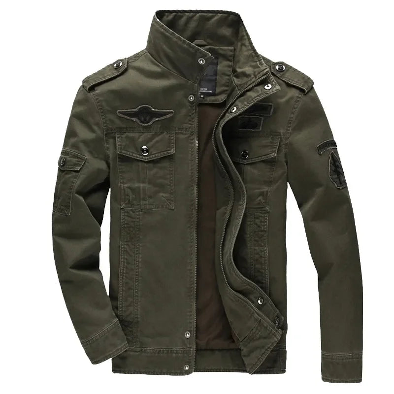 BHS -Men’s Stylish Casual Zip Jacket Lightweight Spring Autumn Outerwear