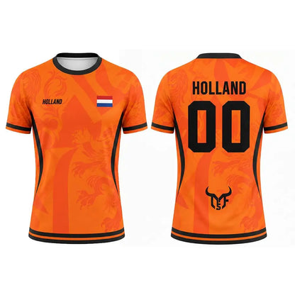 BHS - Netherlands World Cup 2026 Flag Quick Dry Soccer Jersey Unisex Sports Tee Fans Gift