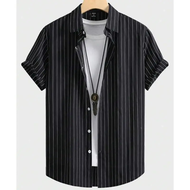 BHS - Premium Oversized Hawaiian Shirt – Full Stripe Summer Edition with more wonderful colors