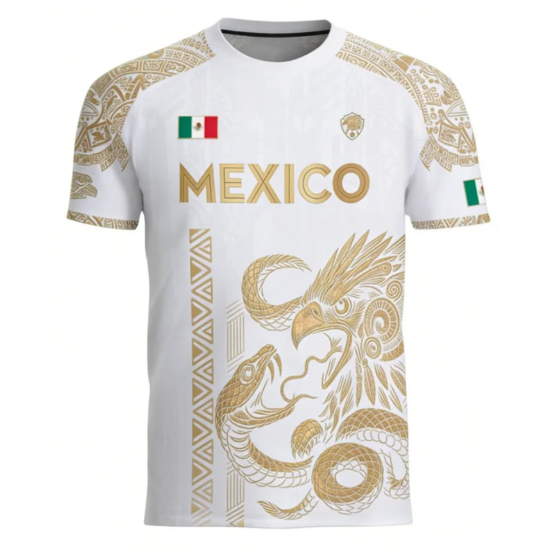 BHS - Mexico World Cup 2026 Fans Shirt Quick Dry and Unisex Sports Tee Fans Gift