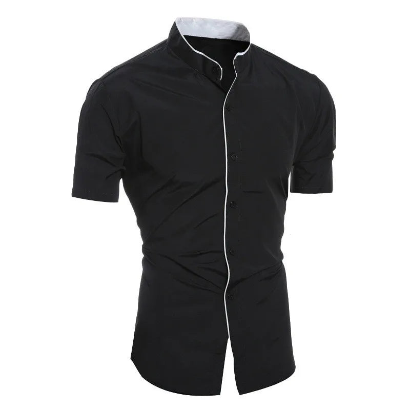 BHS - Men’s Premium Solid Casual Shirt – Smart Everyday Style