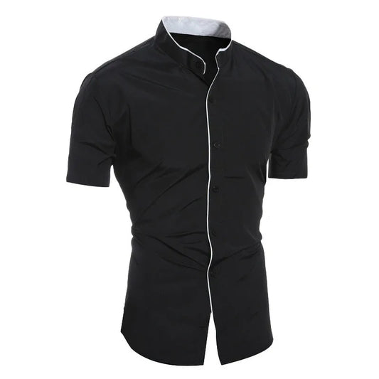 BHS - Men’s Premium Solid Casual Shirt – Smart Everyday Style
