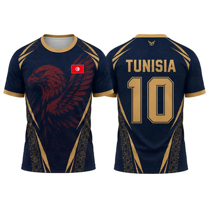 BHS - TUNISIA World Cup 2026 Flag Quick Dry Soccer Jersey Unisex Sports Tee Fans Gift