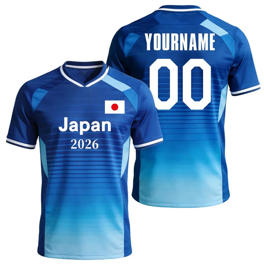 BHS - JAPAN World Cup 2026 Flag Quick Dry Soccer Jersey Unisex Sports Tee Fans Gift