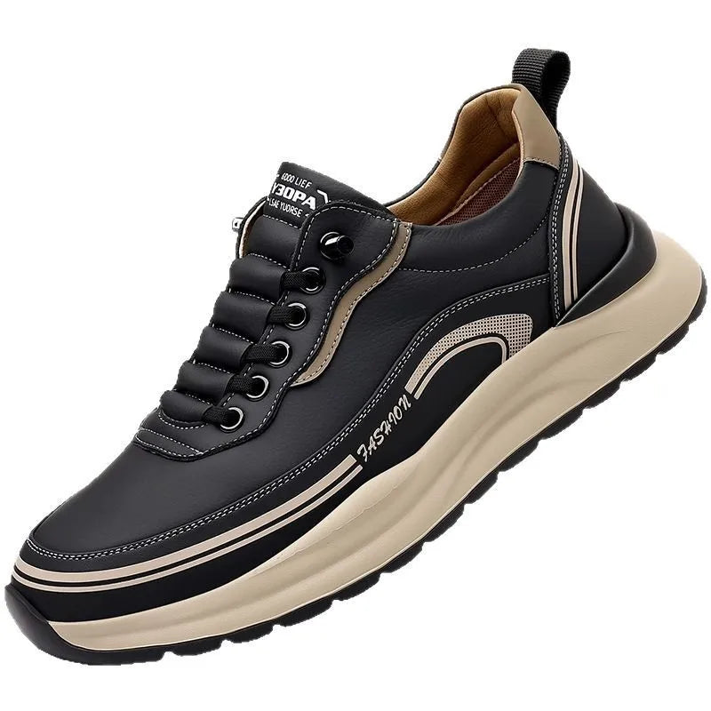 BHS - Leather Slip-On Loafers – Waterproof Comfort & Style