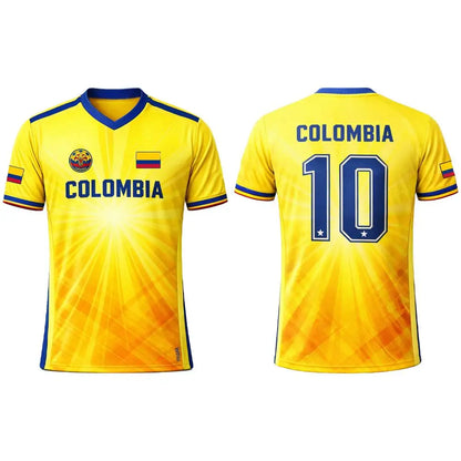 BHS - COLOMBIA World Cup 2026 Flag Quick Dry Soccer Jersey Unisex Sports Tee Fans Gift New Style