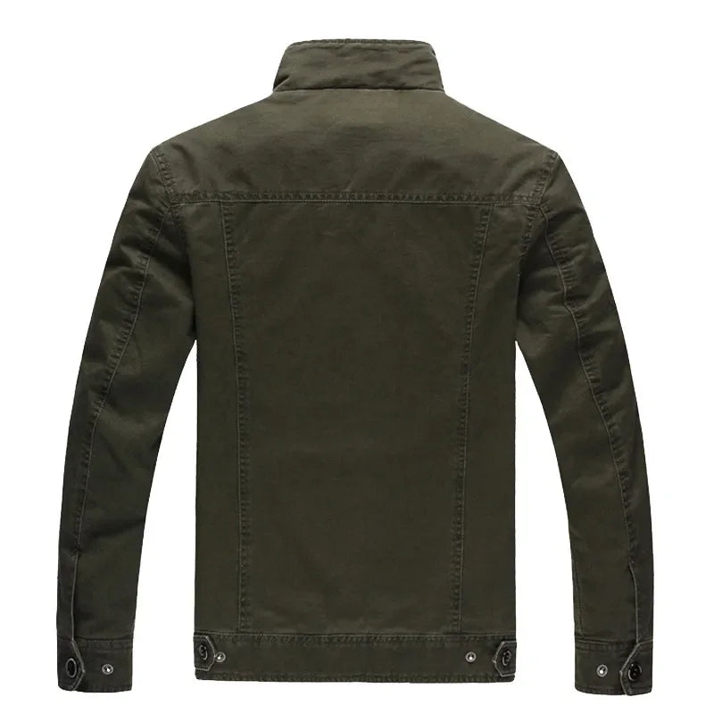 BHS -Men’s Stylish Casual Zip Jacket Lightweight Spring Autumn Outerwear