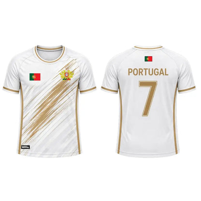 BHS - PORTUGAL World Cup 2026 Flag Quick Dry Soccer Jersey Unisex Sports Tee Fans Gift.