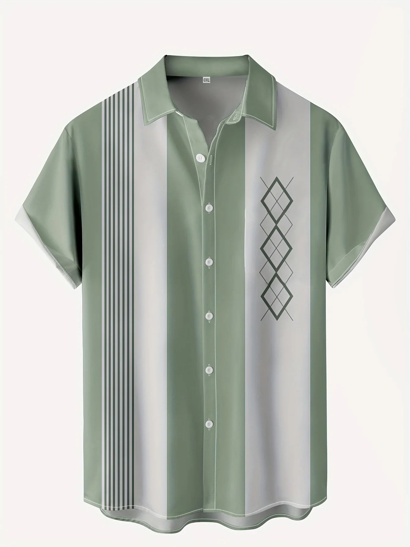 BHS - Hawaii Men's Vintage Shirts Casual Breathable, Premium Summer Style