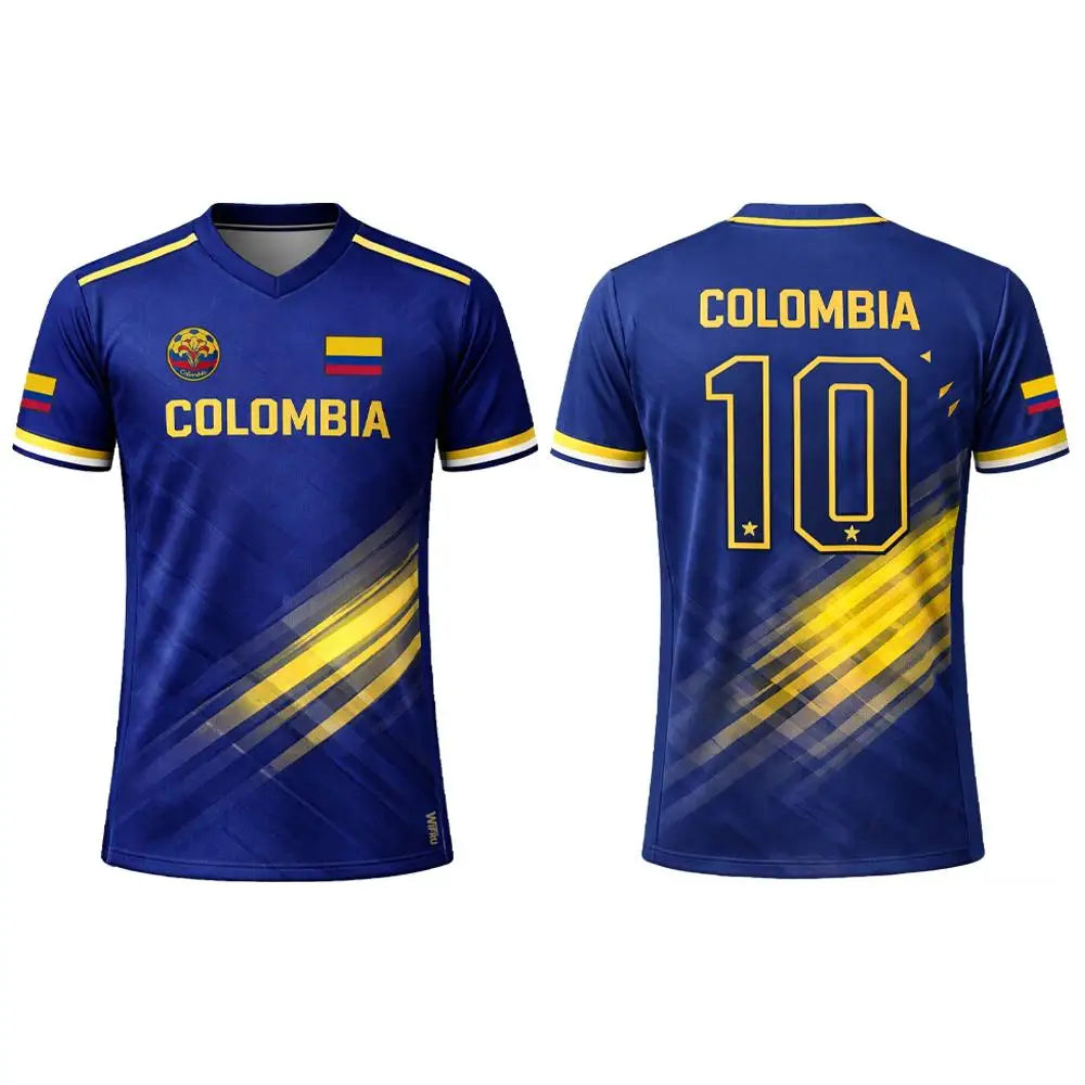 BHS - Colombia World Cup 2026 Flag Quick Dry Soccer Jersey Unisex Sports Tee Fans Gift