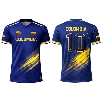 BHS - Colombia World Cup 2026 Flag Quick Dry Soccer Jersey Unisex Sports Tee Fans Gift