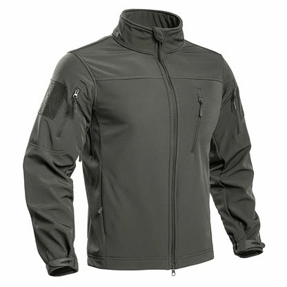 BHS - Men’s Tactical Softshell Fleece Lined Outdoor Jacket