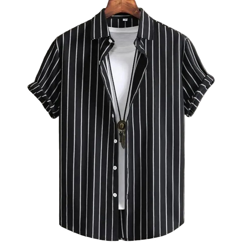 BHS - Premium Oversized Hawaiian Shirt – Full Stripe Summer Edition with more wonderful colors
