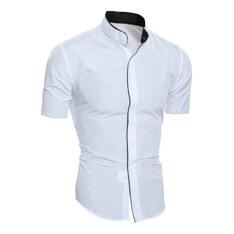 BHS - Men’s Premium Solid Casual Shirt – Smart Everyday Style