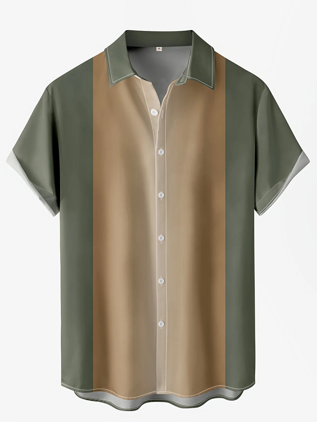 BHS - Hawaii Men's Vintage Shirts Casual Breathable, Premium Summer Style