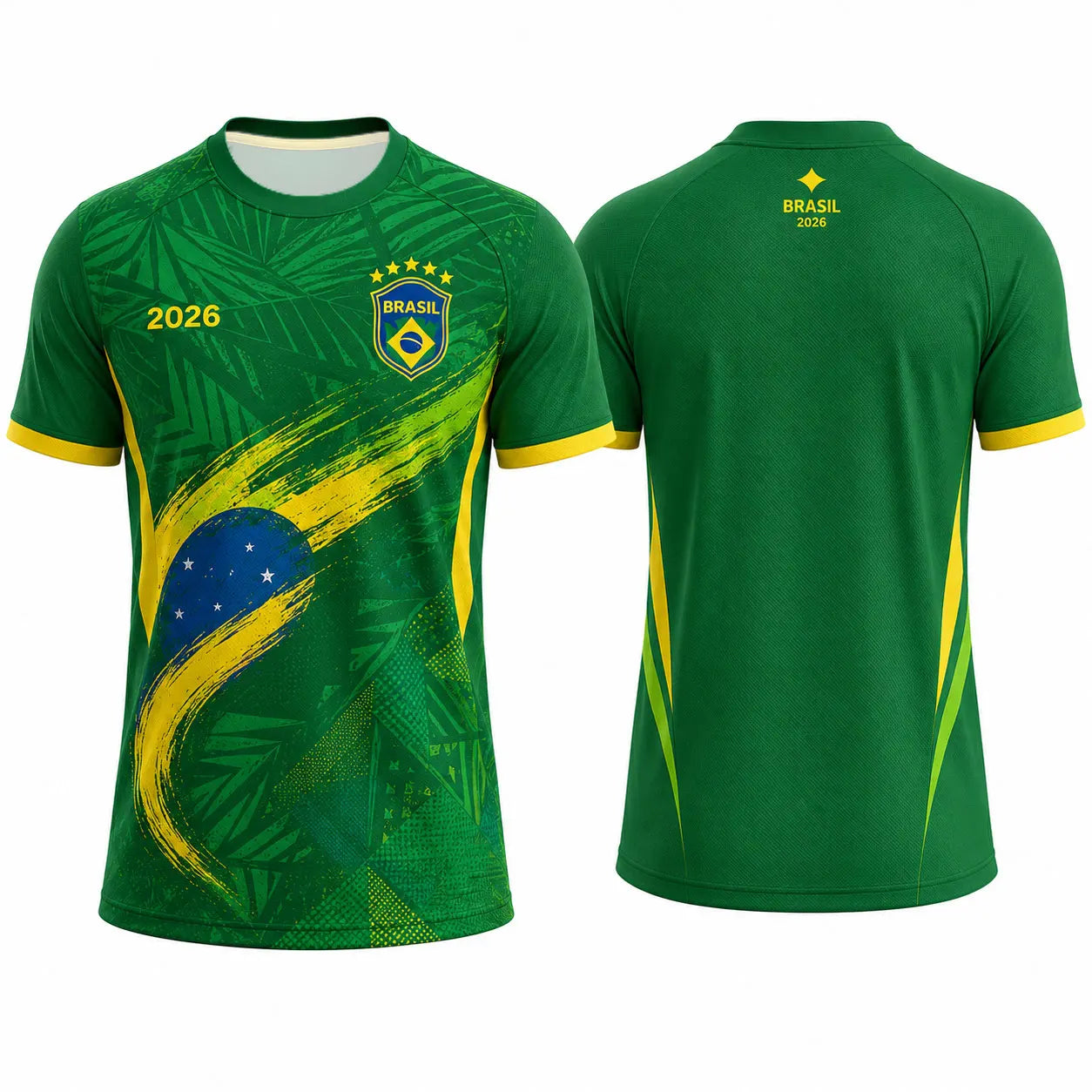 BHS - BRAZIL World Cup 2026 Flag Quick Dry Soccer Jersey Unisex Sports Tee Fans Gift