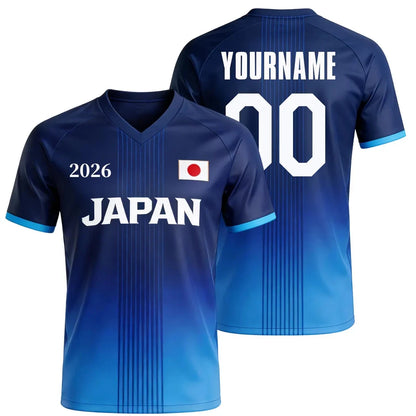 BHS - JAPAN World Cup 2026 Flag Quick Dry Soccer Jersey Unisex Sports Tee Fans Gift