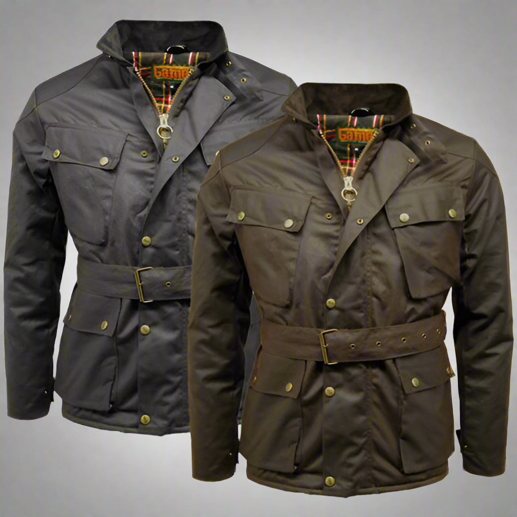 Game Speedway Quilted Wax Jacket-0